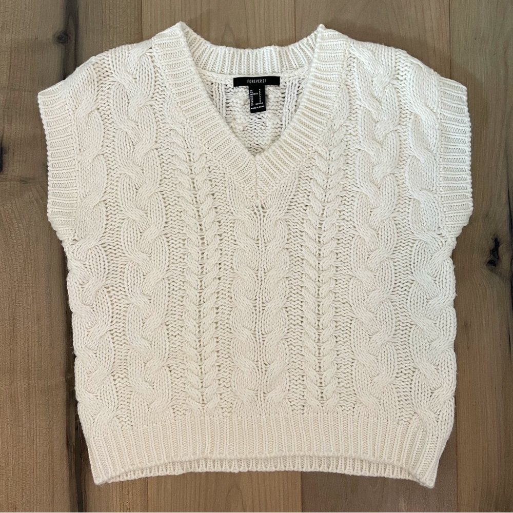 Forever 21 knit vest